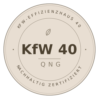 KfW-Effizienzhaus 40 mit QNG-Siegel